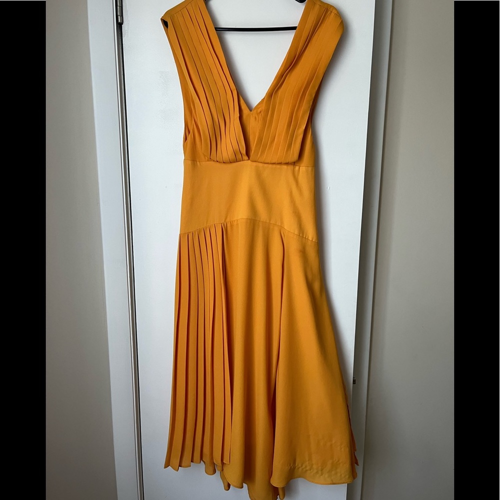 Tangerine Topshop  flowy dress